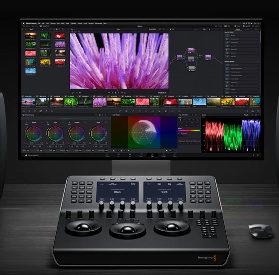 Color Grading Mini Panel Resolve Blackmagic Design DaVinci Resolve