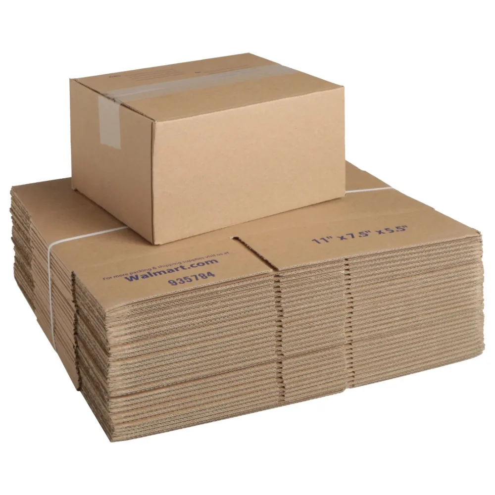 

Pen + Gear Recycled Shipping Boxes 11 in. L x 7.5 in. W x 5.5 in. H, 30 Count
