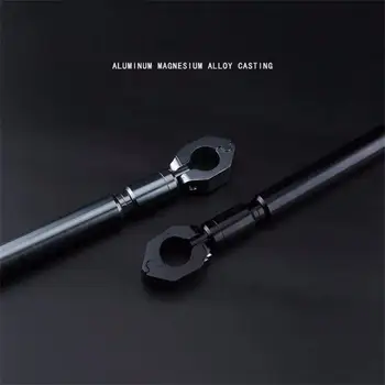 CNC 강화 알루미늄 합금 핸들 바 레버, 두꺼운 조정 가능한 오토바이 개조 부품, 핸들 바 크로스바 밸런스 바