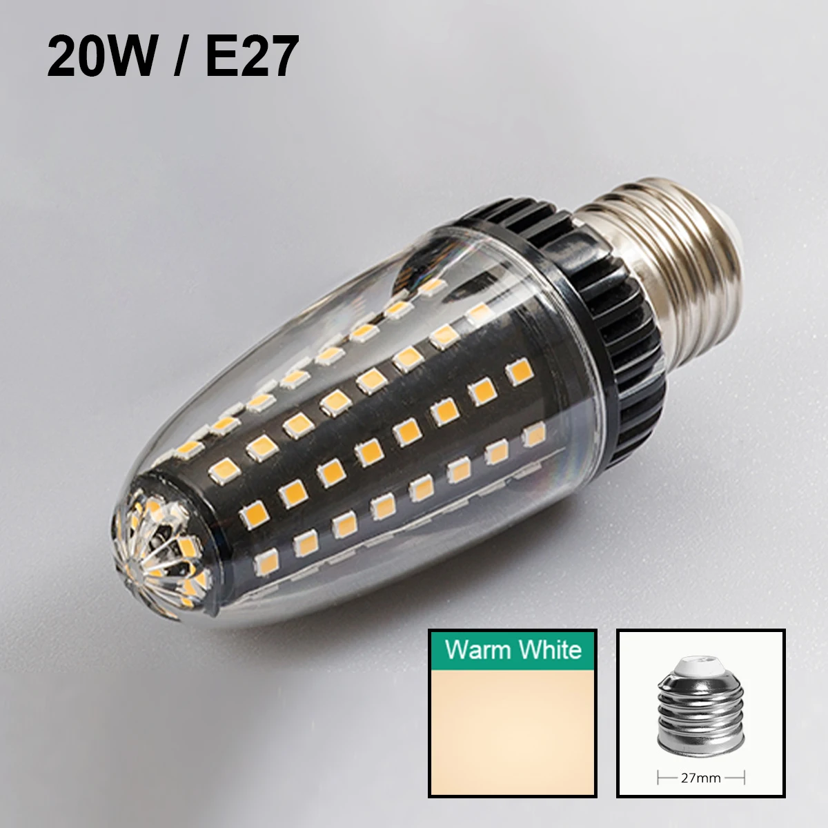 E27 20W Warm