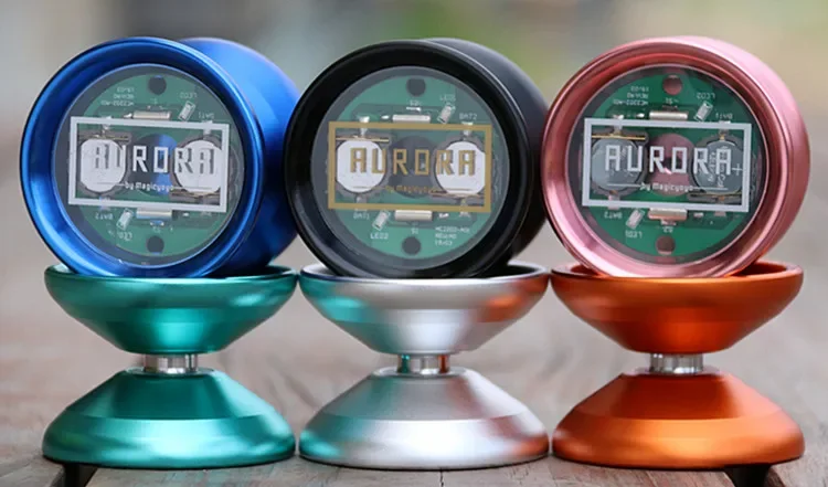 Yoyo Ghost Player Y02 Aurora Yo-Yo Light Ball Professional Competition Performance Yoyo Yo-Yo Ball