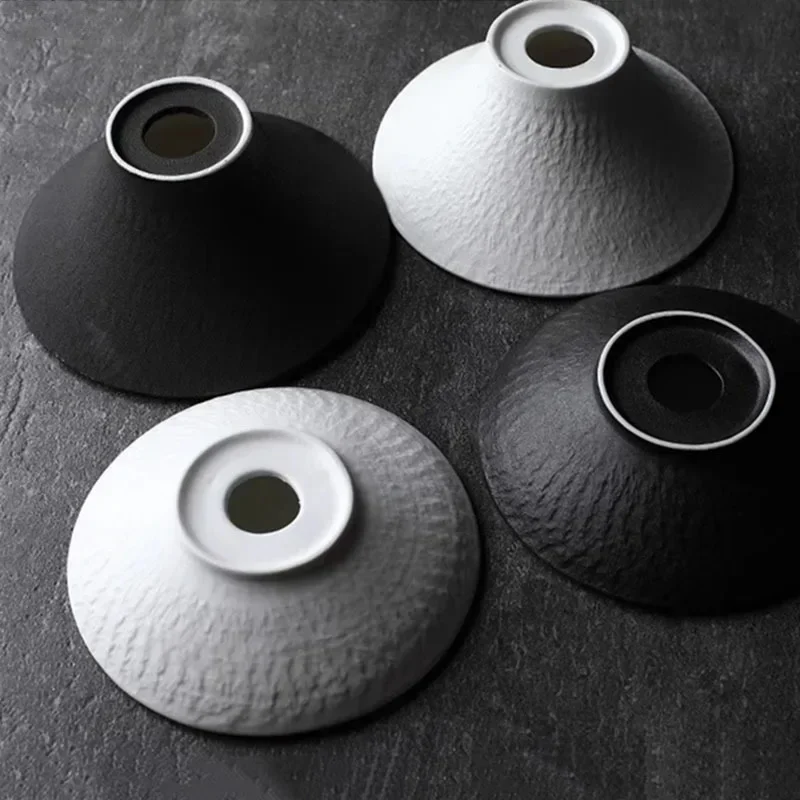 Creative Sushi Dish Specialty Tableware Restaurant Molecular Cuisine Display Plate Snack Plate High Foot Ceramic Dessert