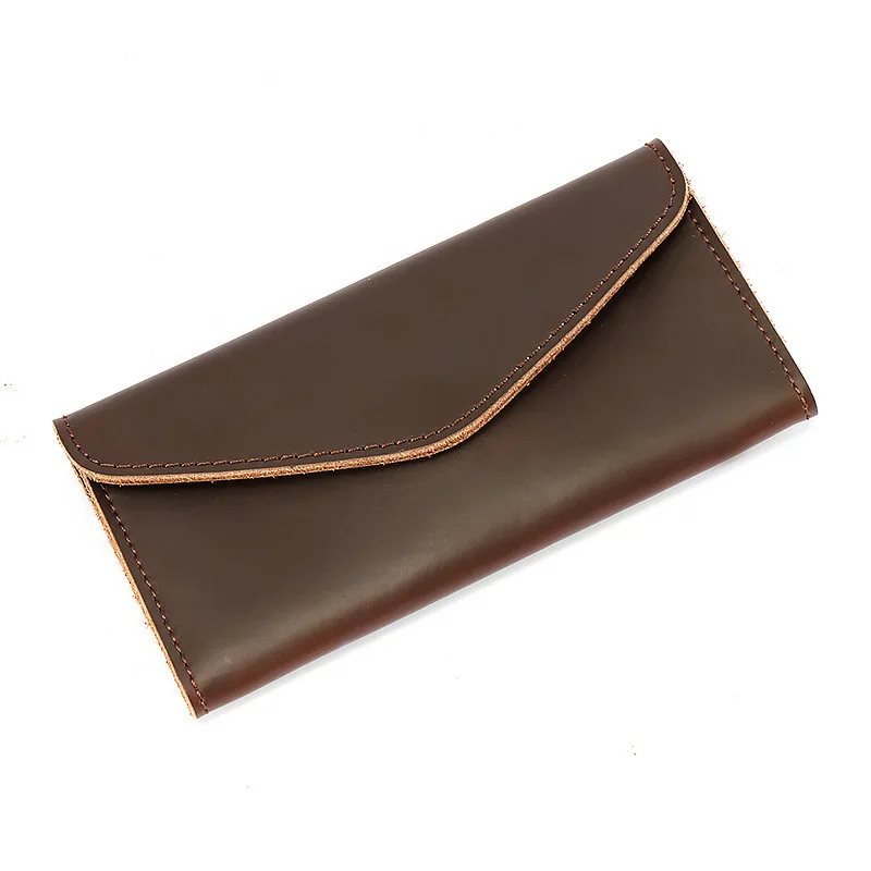 Vintage Purse Phone Holder Case Wearable Belt Long Wallets Clutch Cellphone Pouch Envelope Billfold