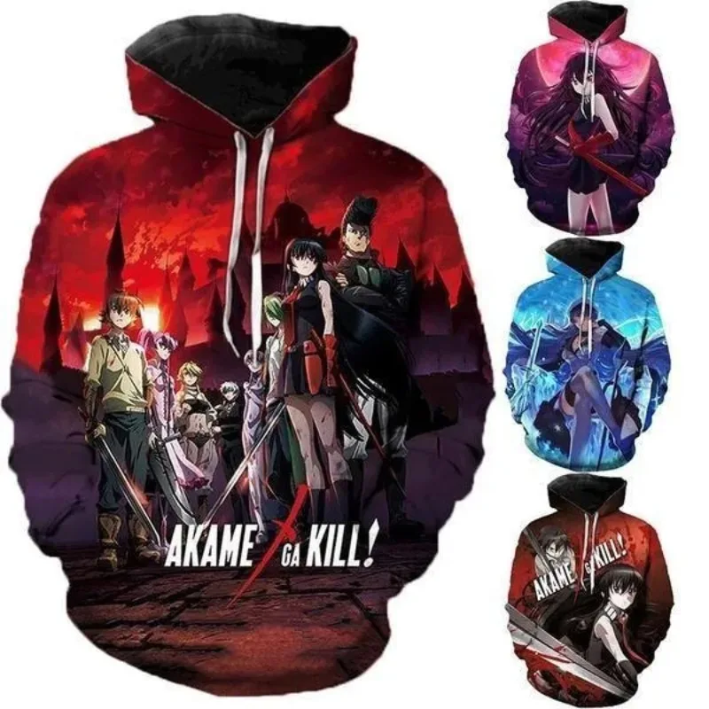 

Anime Akame Ga Kill Esdeath 3D Printed Men Women Hooded Hoodie Fashion Graphic Hoodie Casual Streetwear Pullover Hoodie Cosplay