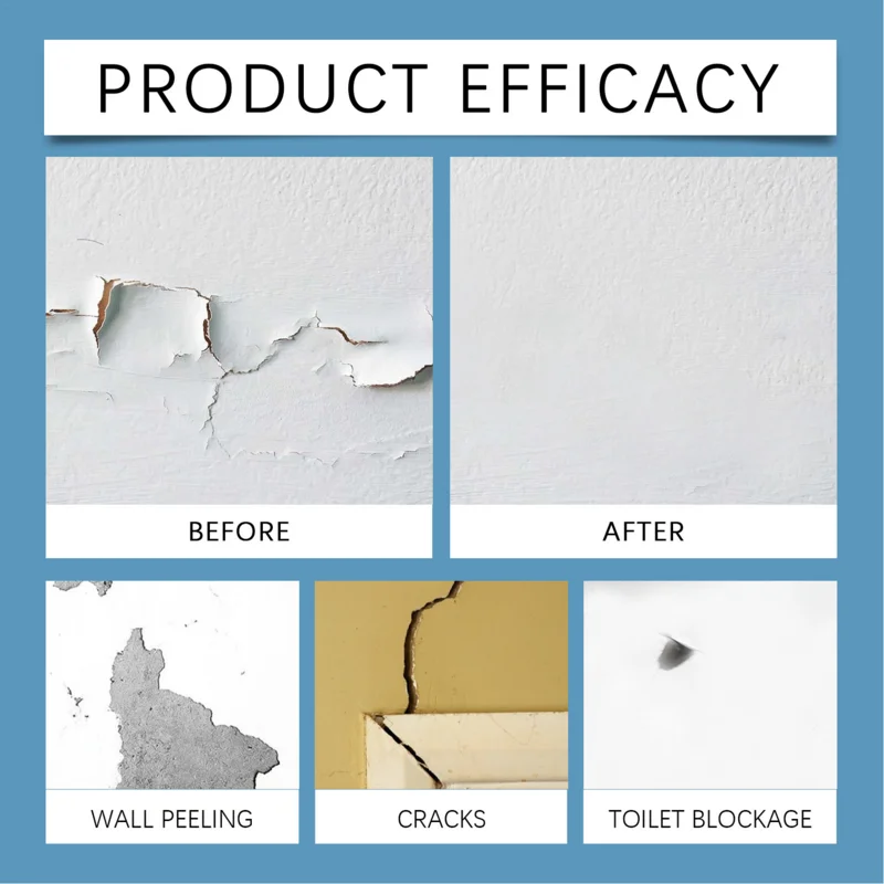 Dry Wall Repair Kits Drywall Repair Kit Paste Wall Mending Agent Putty Paste White Plaster With Scraper
