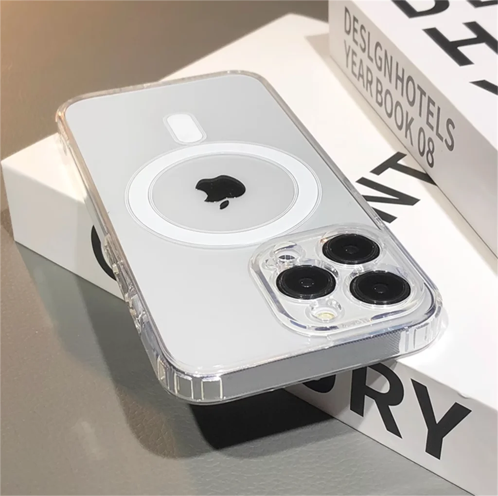 Premium Soft Silicone MagSafe Magnetic Wireless Charging Case Cover