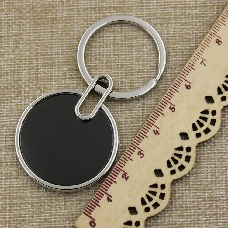 Custom Engraving Logo Name Metal Keychain Personalized Keyring Key