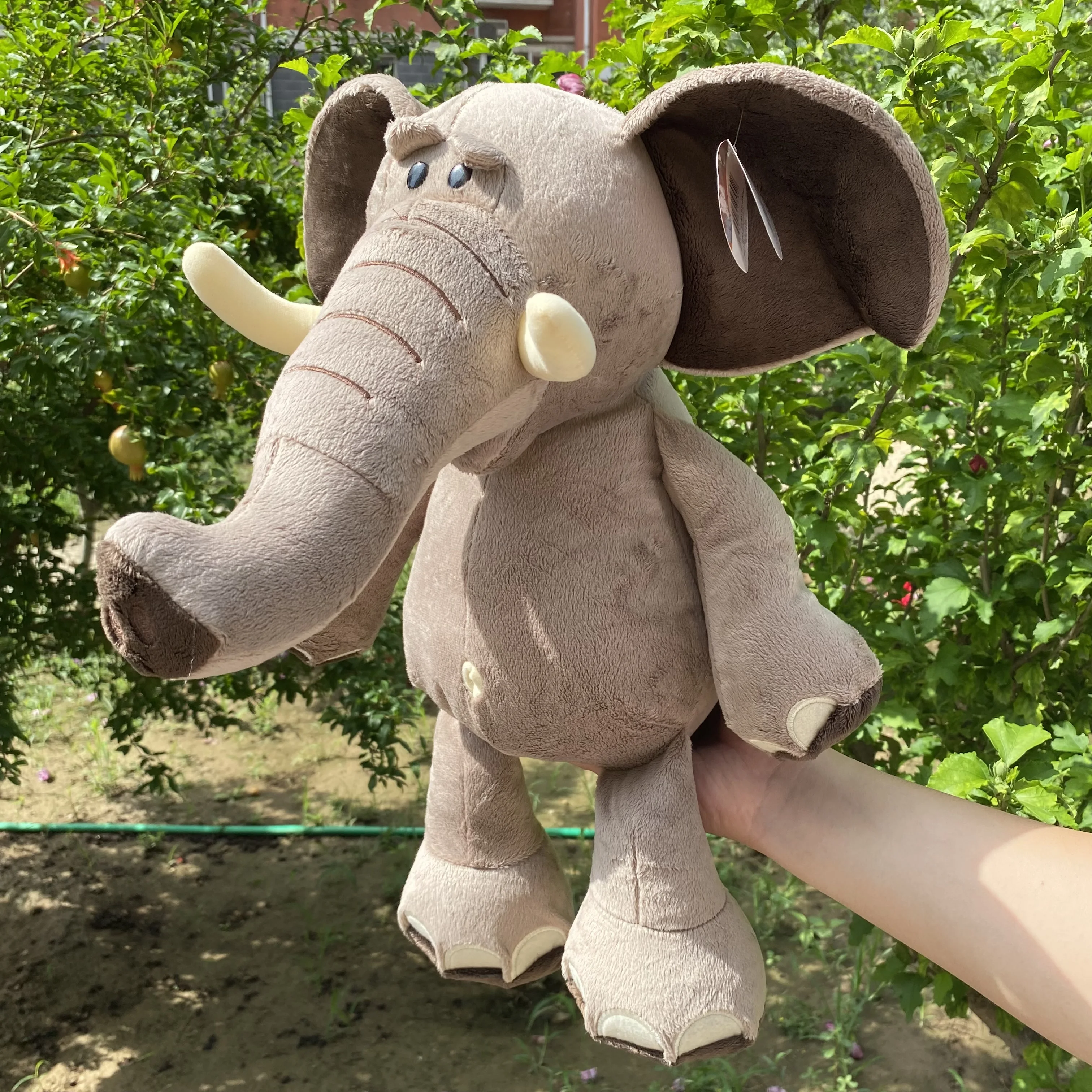 2060cm Mammoths Jungle Zoo Wild Animals Children Plush Toys Stuffed