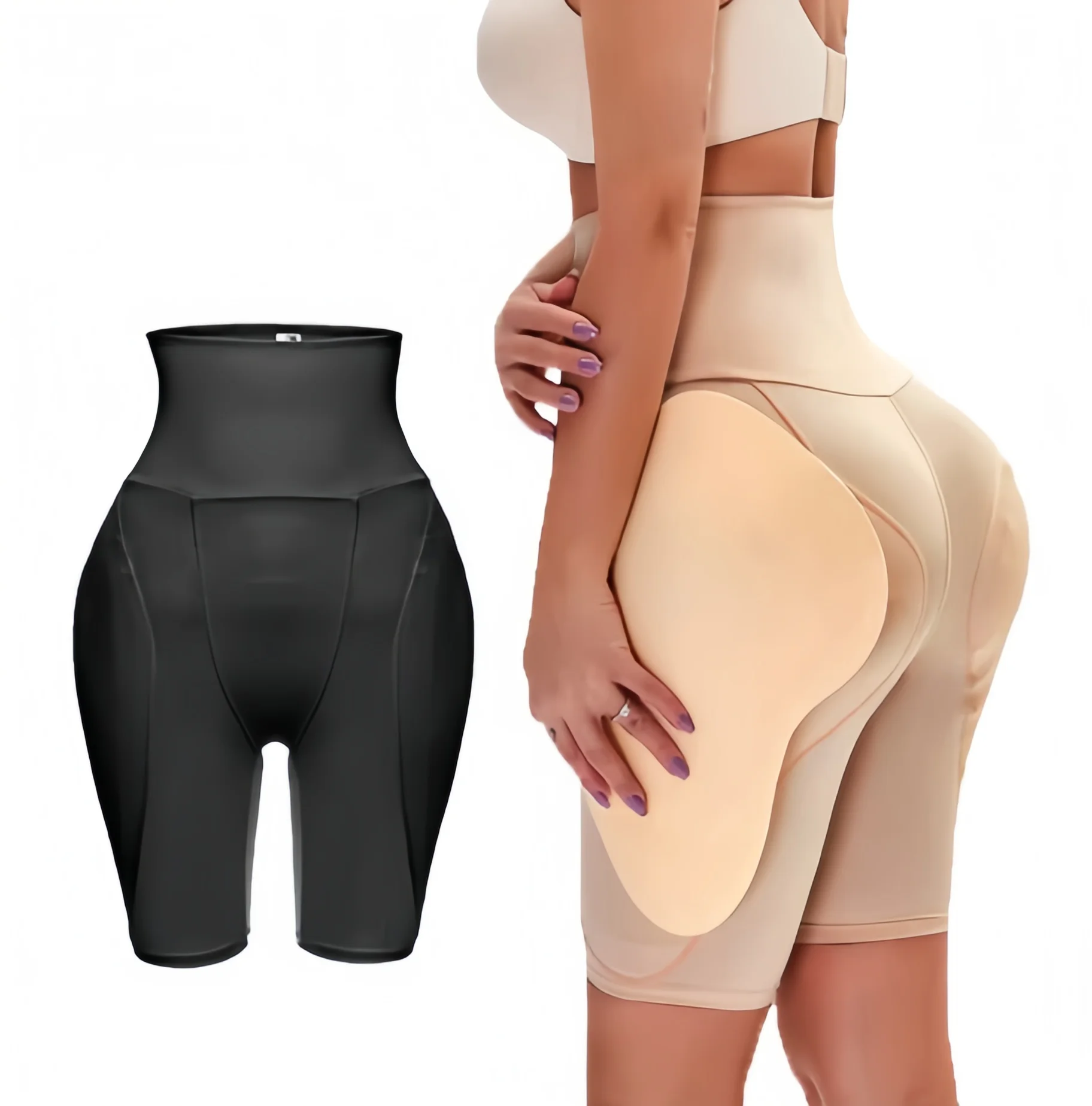 Hip Shapewear Panties Women Butt Lifter Shaper Panties Sexy Body Shaper Push Up Panties Hip Enahncer Shapewear with Pads