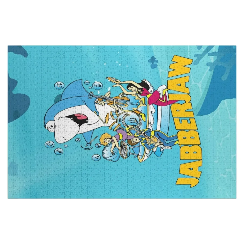 

Jabberjaw and band Jigsaw Puzzle Personalized Child Gift Personalized Baby Object Game Children Wood Photo Personalized Puzzle