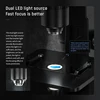 2000X Biological Microscope Dual Lens WiFi USB Digital Microscope Wireless HD Endoscope Camera With 11 LED for IOS Android PC 4