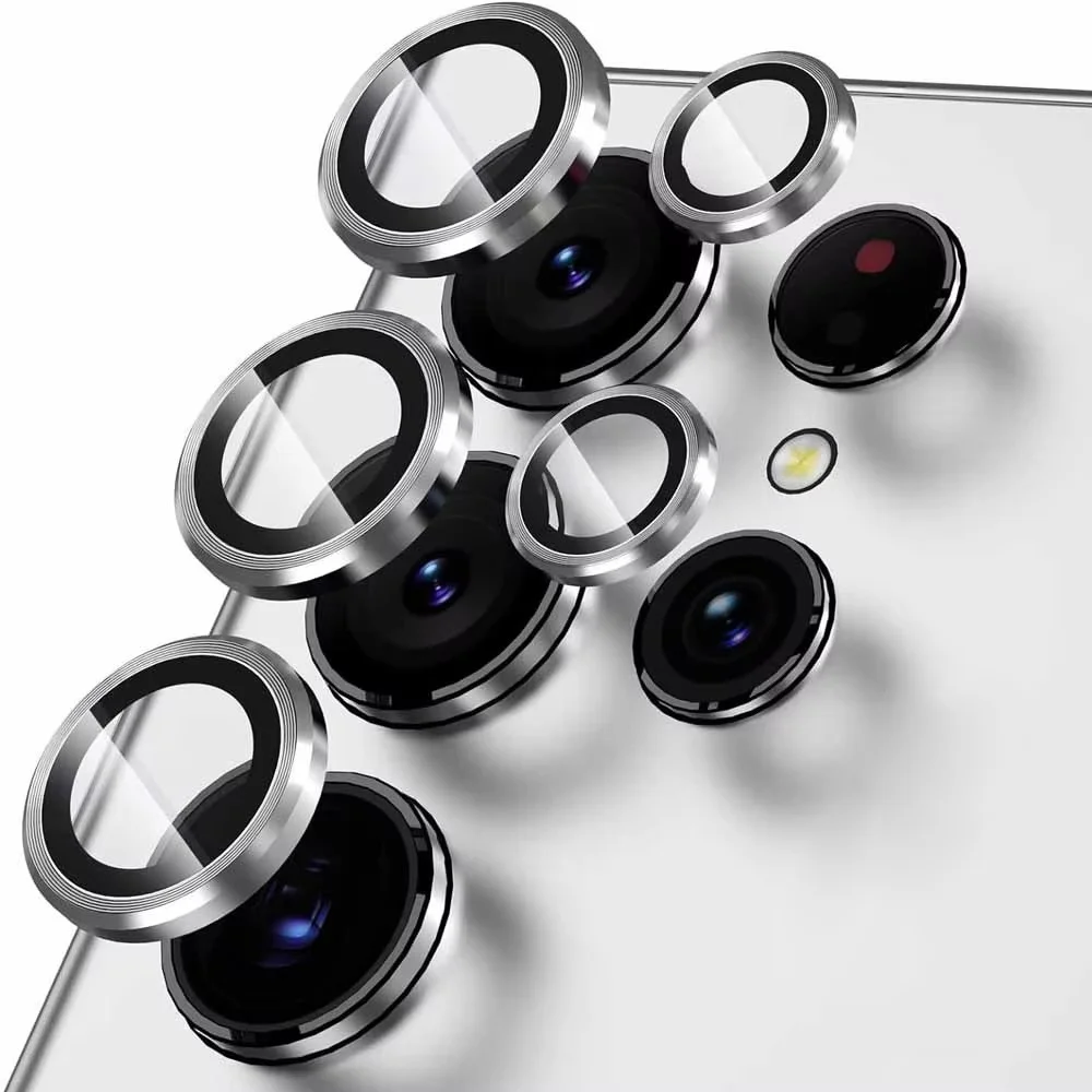 Enhanced Metal Rear Lens Protector - Tempered Glass Camera Shield