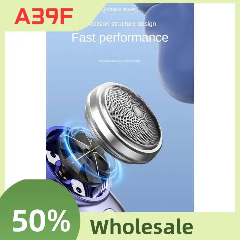 벤치메이드 품질 휴대용 USB 전기면도기 남성용 미니 면도 포켓 전기면도기 수염 트리머 디지털 디스플레이 여행용 면도기