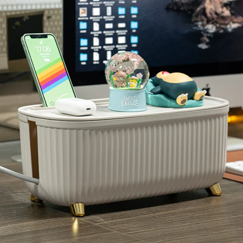 Wire Cable Storage Organizer Box
