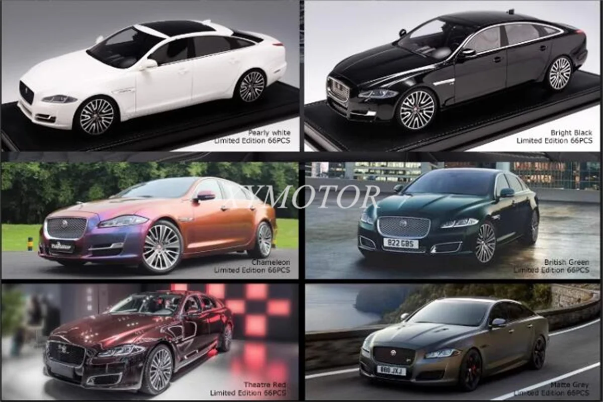 

Motorhelix MH 1/18 For JAGUAR XJL Resin Diecast Model Car Gray/White/Green/Magic/Red Toys Gifts Hobby Gifts Ornaments Collection