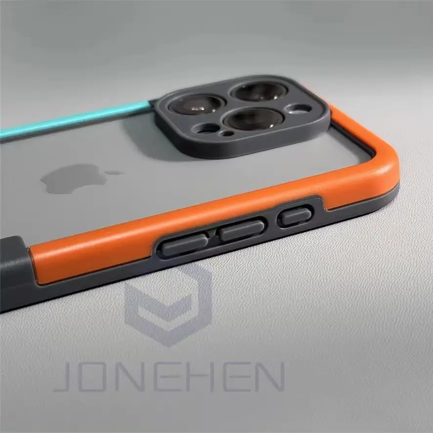 Vibrant Shockproof Silicone Bumper Case with Heat Dissipation