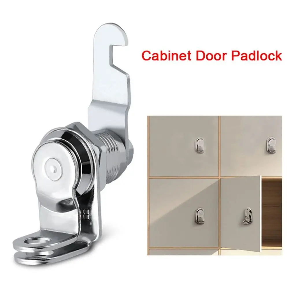 Description Picture 2 of itemKeyless Cabinet Door Padlock New Hardware Zinc Alloy Furniture Padlock Multifunctional DIY Mechanical Door Lock Cupboard