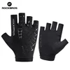 ROCKBROS Cycling Gloves Summer Outdoor Bicycle MTB Half Finger Gloves Anti -friction Breathable Finger Protective Cover Universa 1