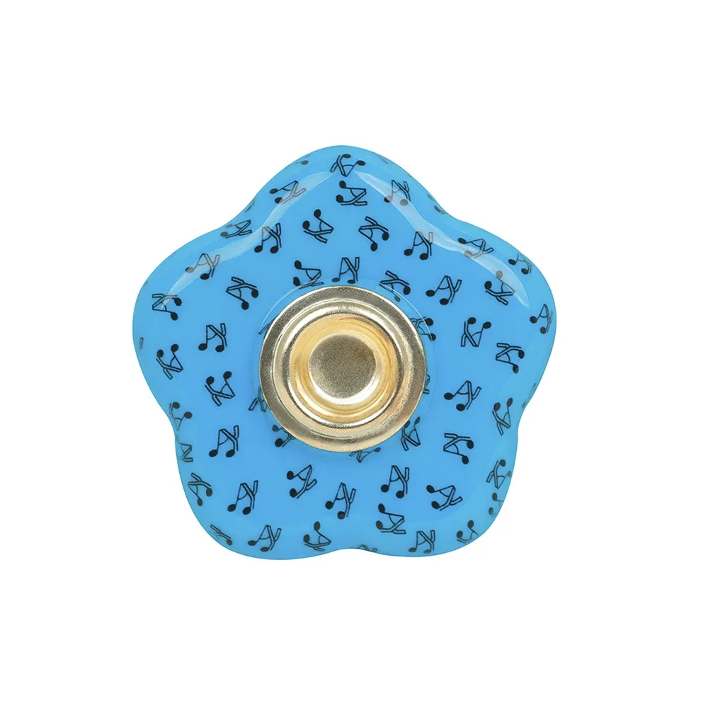 IRIN Cello Slip Mat Floor Protector Peach Blossom Type Stringed Instrument Fitting Viola Pad End Pin Anti-Slip Stand Music Tools