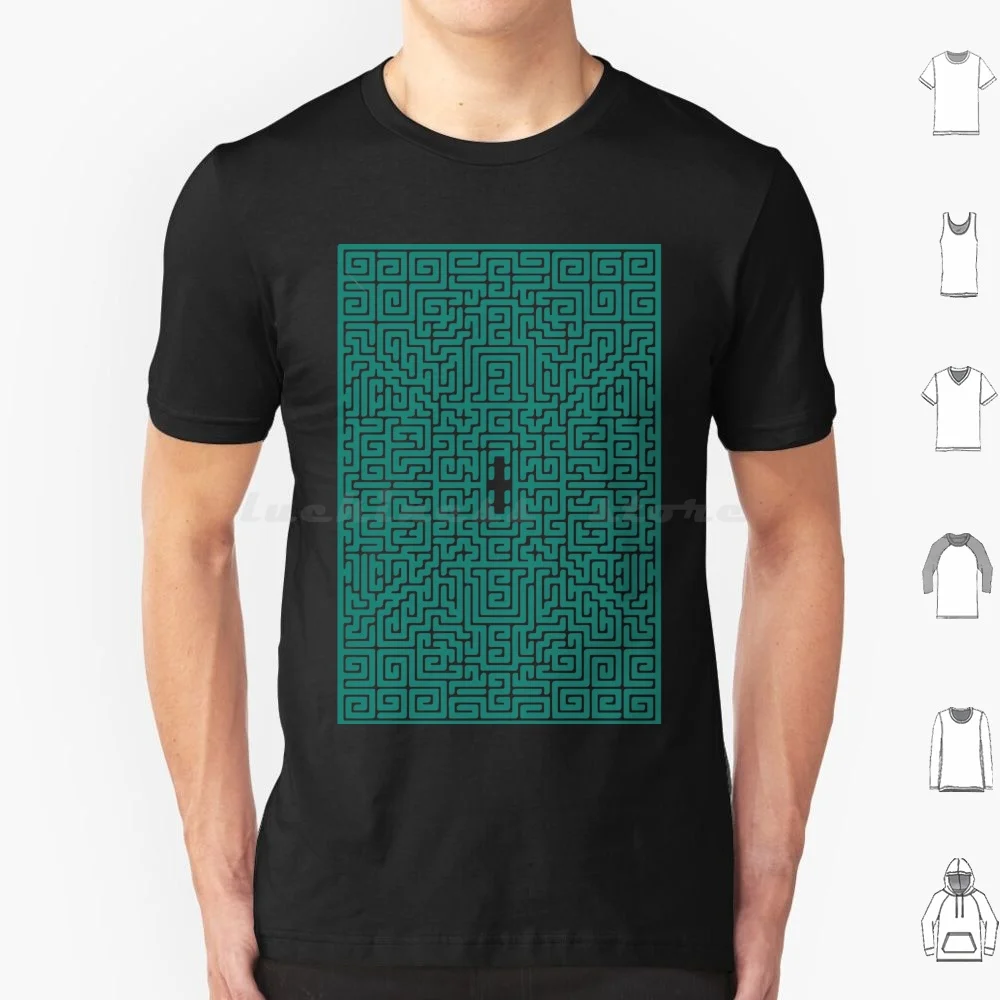 Overlook Maze T Shirt Cotone Uomo Donna Stampa Fai Da Te Horror Maze Redum Movie Stephen King Shining Stanley Kubrick Jack Dumson