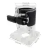 Electric Trimmer Router Base Quick Fixation Durable Trimming Milling Machine Accessorie Compact Wood Router Base Cover Case 2