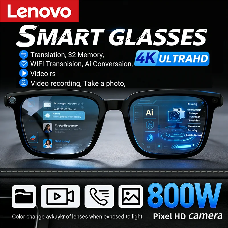 3–5 Word Product Title: Lenovo AI Camera Glasses 1