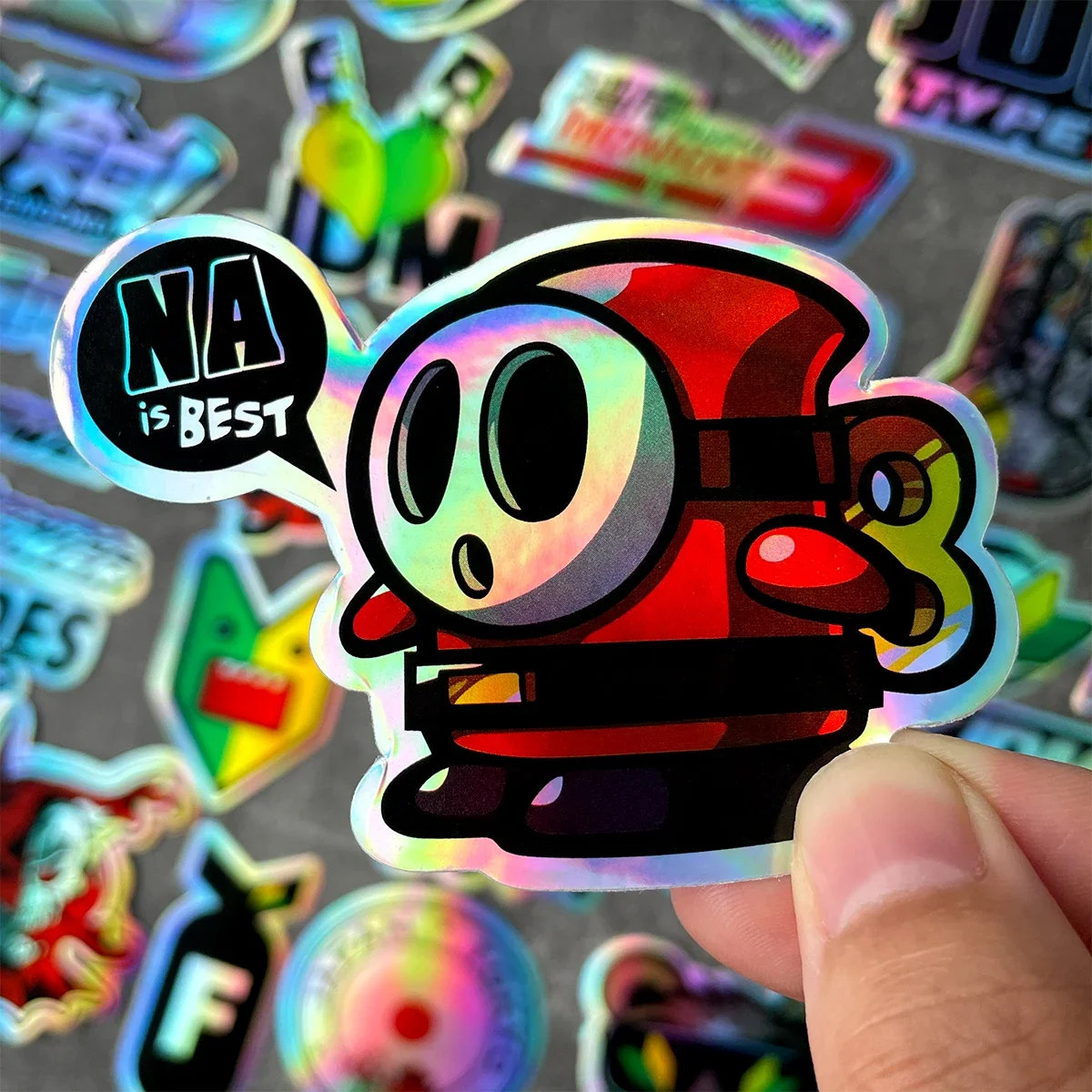 Motorcycle stickers 40PCS/Lot random car bike helmet tank racing JDM logo accessories decals for Yamaha Kawasaki Voge CFMOTO