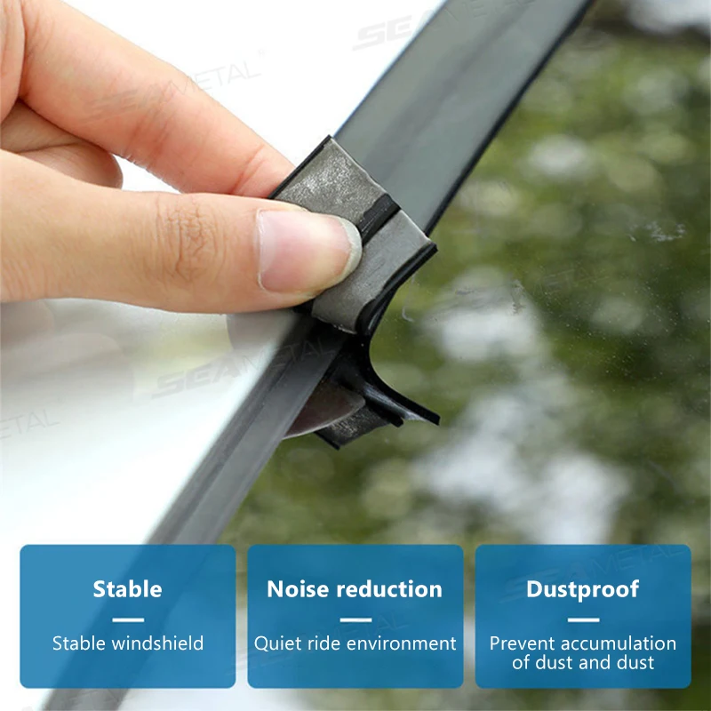 Durable Rubber Car Seals - Edge Protection & Sound Insulation Tape