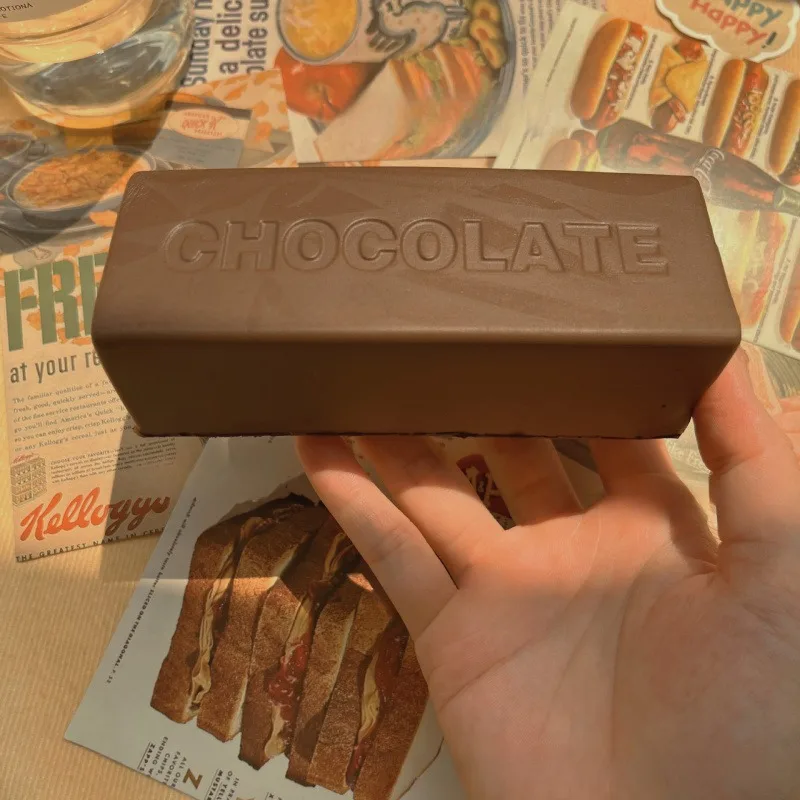 Decadent Squishy Chocolate Bar - Ultra-Soft Sensory Fidget for Stress Relief | Perfect Gift for All Ages