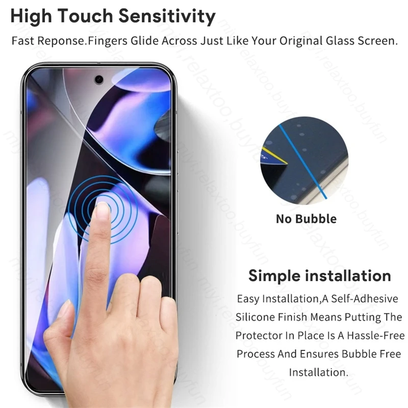 8-in-1 Protective Glass Set with Camera Lens and Screen Protectors