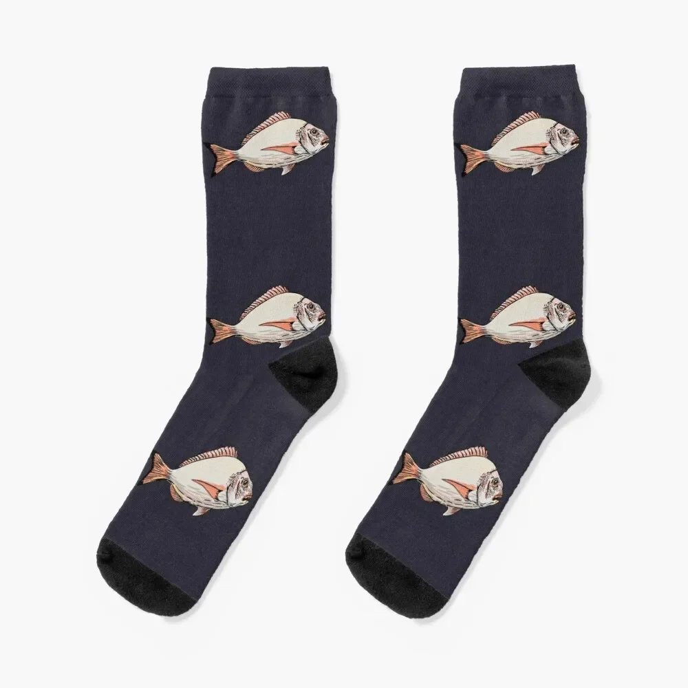 Sea bream | Sea bream Socks luxe crazy Socks For Men Women's