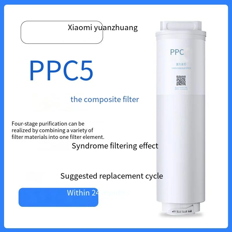 Dual Core for Mijia Water Purifier 1000G/1200G Filter Element PPC5 Composite 400G Reverse Osmosis RO1 Filter Element