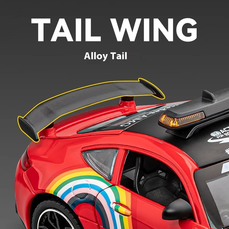 1: 24 scale AMG safety car F1 race replica, alloy model, with lights, suitable as a collectible for racing enthusiasts 5