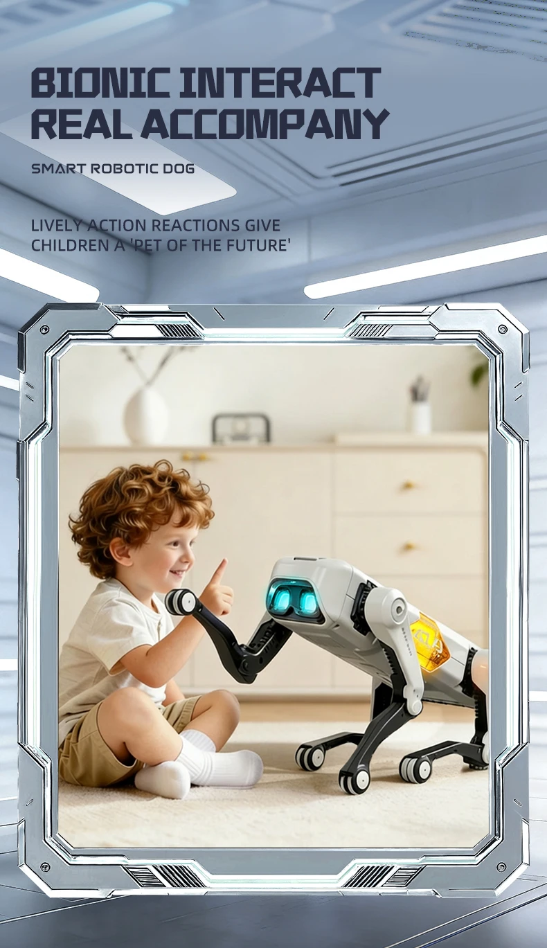 Intelligente robothond met spraakbesturing en programmering_voghion.com