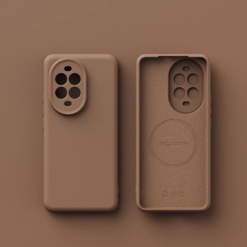 Premium Soft Liquid Silicone Magnetic Case – Luxurious Protection with MagSafe Compatibility
