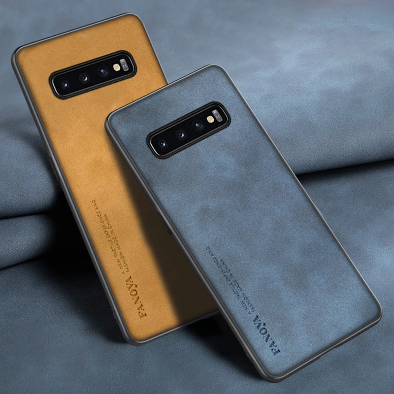 Custodia In Pelle Pu Di Lusso Per Samsung Galaxy S10 Plus S10 5G Note 10 Plus Cover Custodia In Silicone Per Samsung Note 20 Ultra Coque