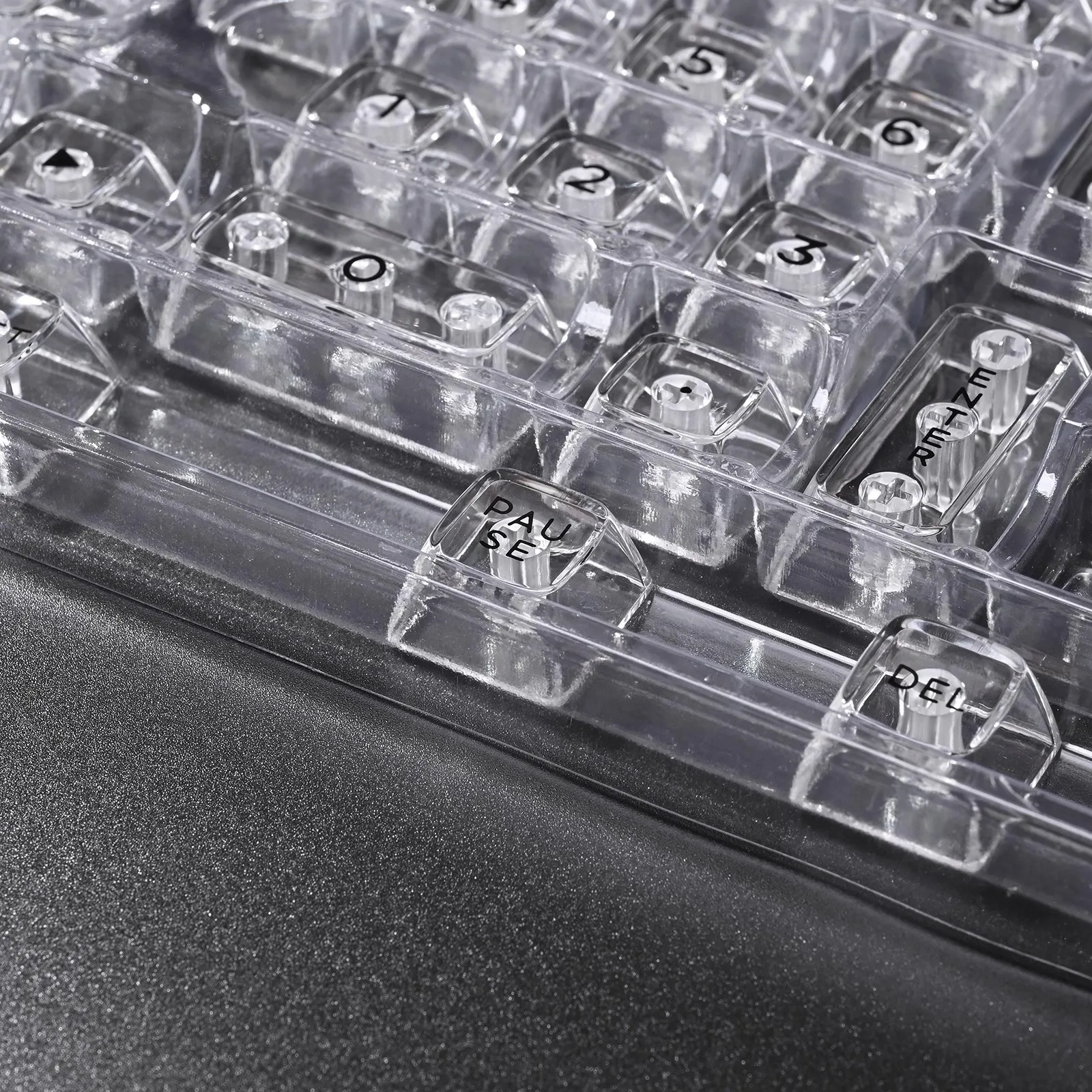 Keycaps Transparentes para Teclado Mecânico Keycaps Retroiluminados para 64 84 96 104 108 Teclas Definir SA Ksa Perfil Cristal Completa - Imagem 4