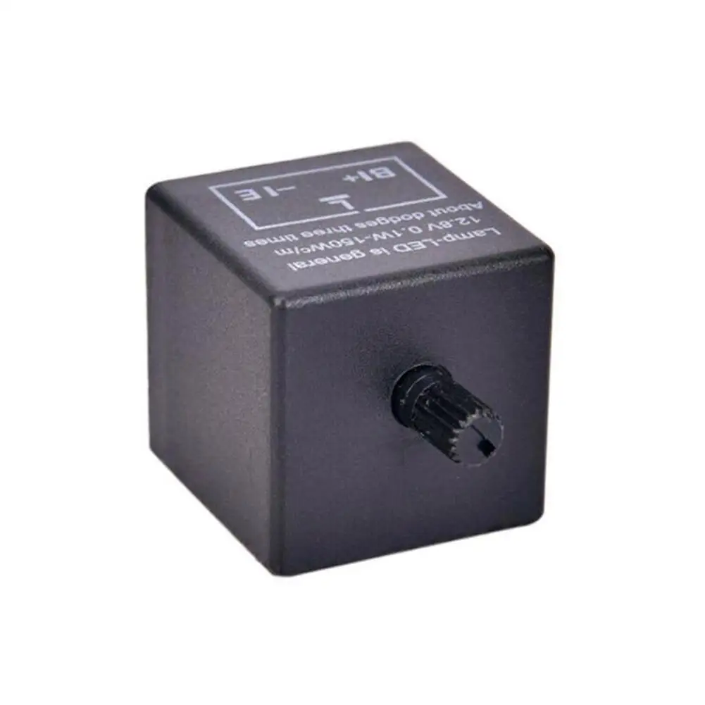 12V 3 Pin Adjustable LED Light Flasher Blinker Relay Fix For Turn Indicator LED Light Relay Indicator led light relay