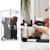 Makeup Brush Organizers with Dustproof Lid Travel Makeup Brush Organizer Eyebrow Pencil Makeup Brush Storage Box Organizers 2