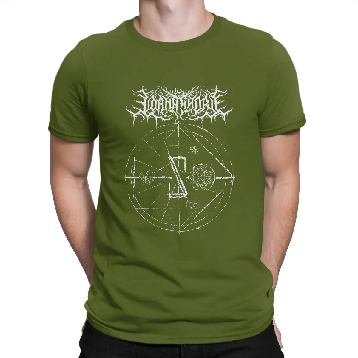 thumbnail image 1 of Camiseta divertida de banda de rock para hombre, camiseta de algodón con cuello redondo, camiseta de manga corta de Lorna Shore, camisetas de regalo, 1 of 7