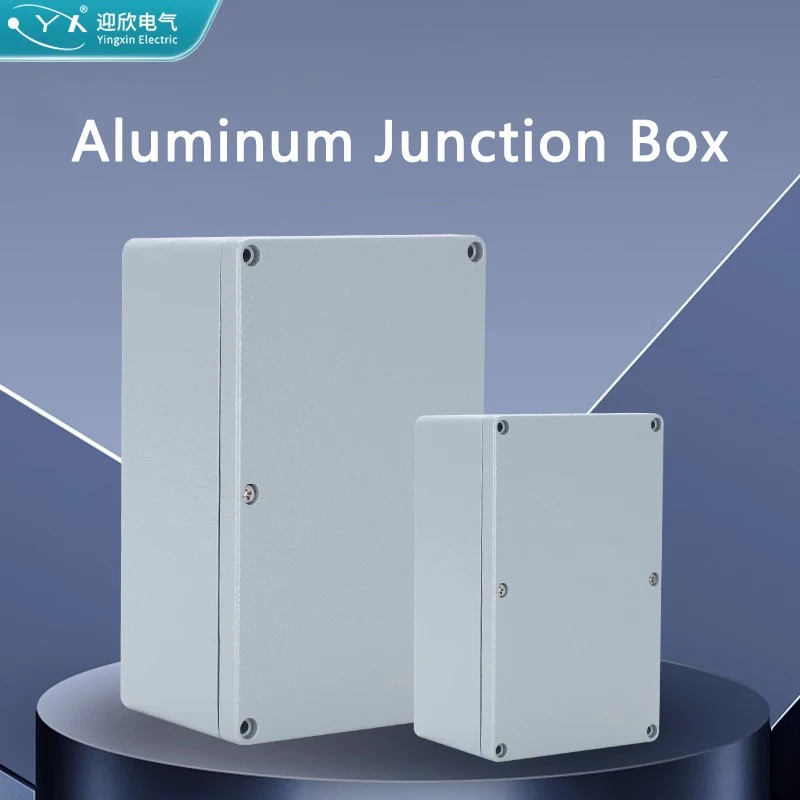 Waterproof Aluminum Electronics Housing - IP67 Outdoor Metal Junction Box