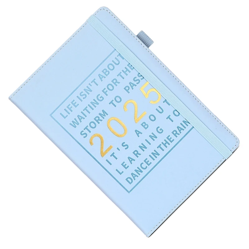 2025 가죽 플래너 위클리 월간 플래너 2025 학업일기 가죽일지