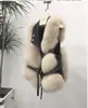 Fur Coat Women's Vest Short Clothing Autumn Winter Patchwork Slim Fashion Versatile 5