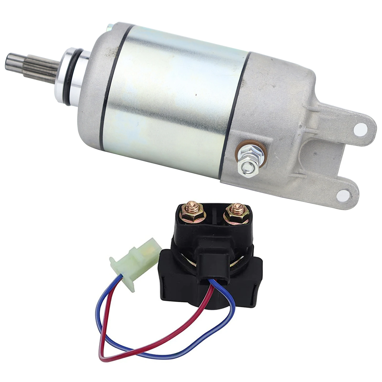 

Starter motor with Relay for Honda TRX300 FourTrax 2X4 1988-2000 ATV accessories 18337, 31200-HA0-773, 31200-HA0-774