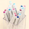 9 Colors/Set Acrylic Paint Art Marker Pen DIY Graffiti Drawing Pens For Notebook Diary Writing Painting Stationery 6