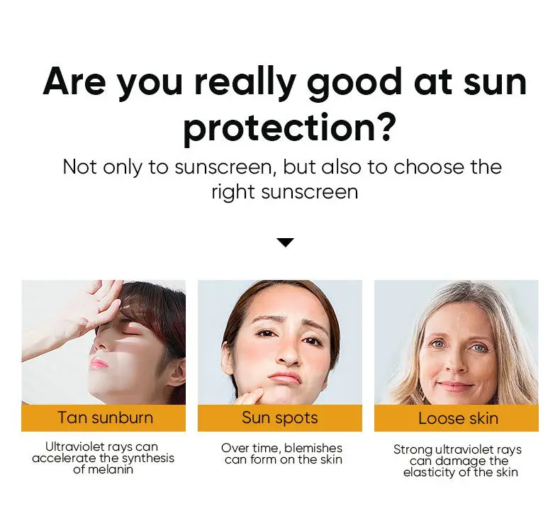 Whitening Sunscreen Application