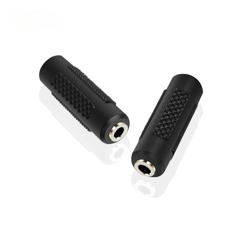 

Audio Adapter Connector 3.5mm Female To Female Coupler F/F Extension For Dual Channel Stereo Audio Headphone Jack Cables