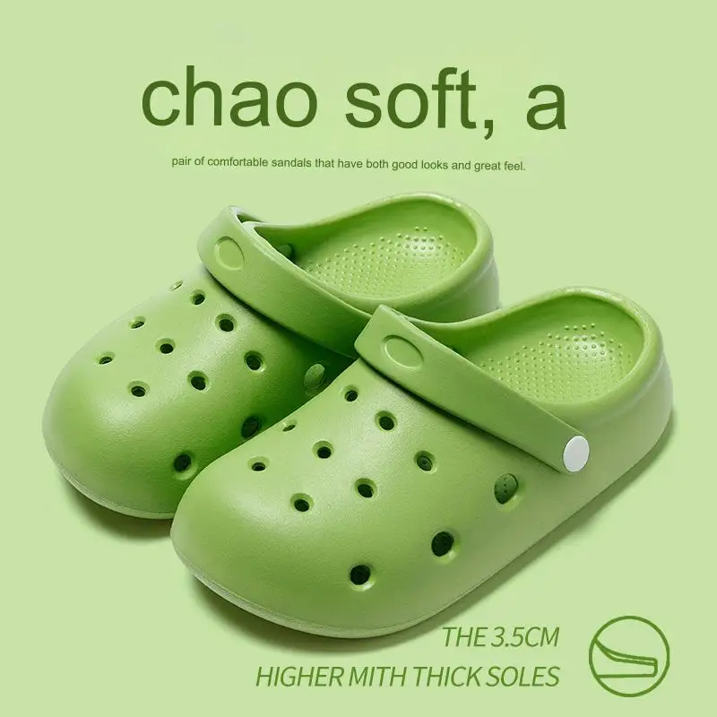 2024 New Summer Sandals, Decorative Slippers for Men and Women, Soft Bottom Bathroom Slippers, Fashionable Cartoon Slippers