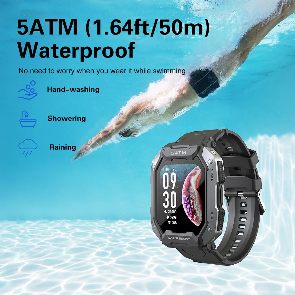 SKMEI Ǯ ġ IP68    Smartwatch   ڵ ͸ Ʈ ġ 20    ð
