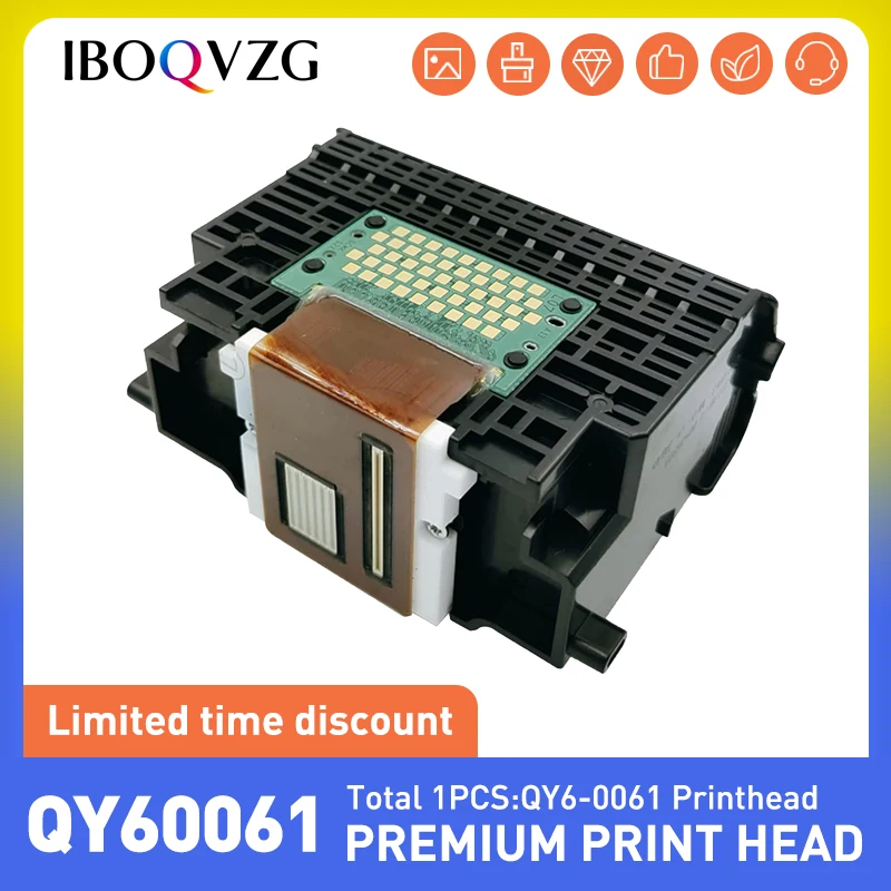 

Печатающая головка IBOQVZG для Canon MP600 MP600R MP800 MP800R MP830 iP4300 iP5200 iP5200R